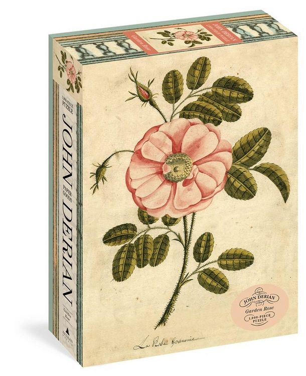 Produktbild: John Derian Paper Goods: Garden Rose 1,000-Piece Puzzle