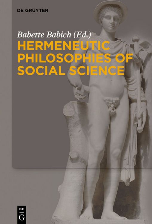 Produktbild: Hermeneutic Philosophies of Social Science