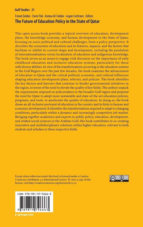 Produktbild: The Future of Education Policy in the State of Qatar