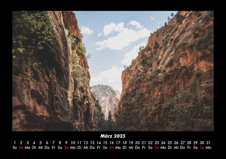 Produktbild: Naturlandschaften 2025 Fotokalender DIN A3