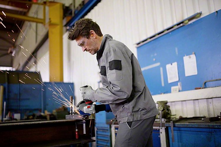Produktbild: Bosch Professional GWS 17-125 S Inox 06017D0500 Winkelschleifer 125mm 1700W 230V