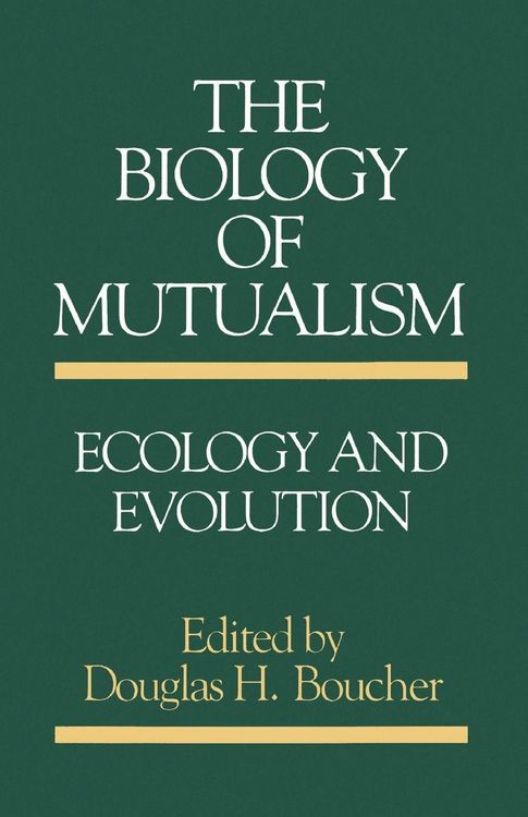 Produktbild: The Biology of Mutualism