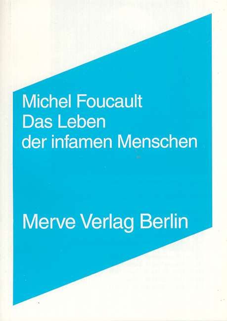 Produktbild: Das Leben der infamen Menschen