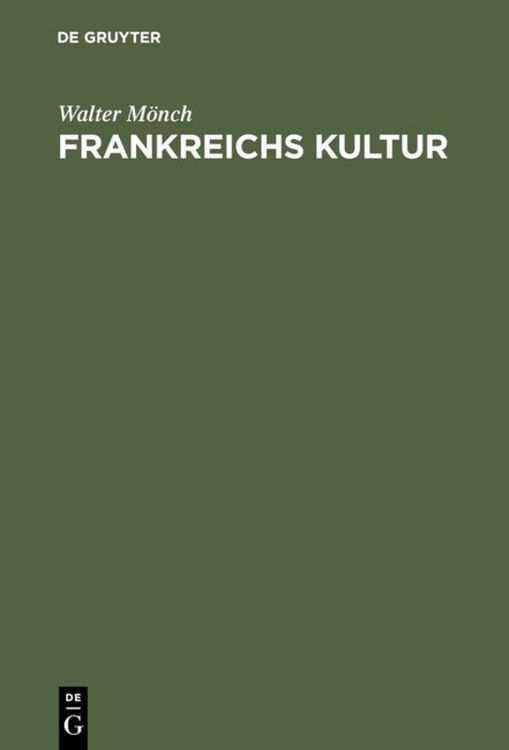 Produktbild: Frankreichs Kultur