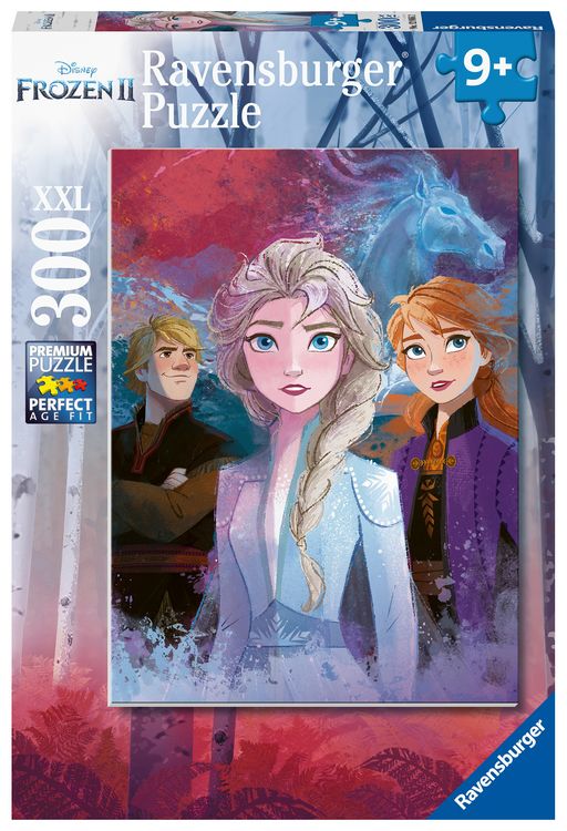 Produktbild: Puzzle Ravensburger Elsa, Anna und Kristoff 300 Teile XXL
