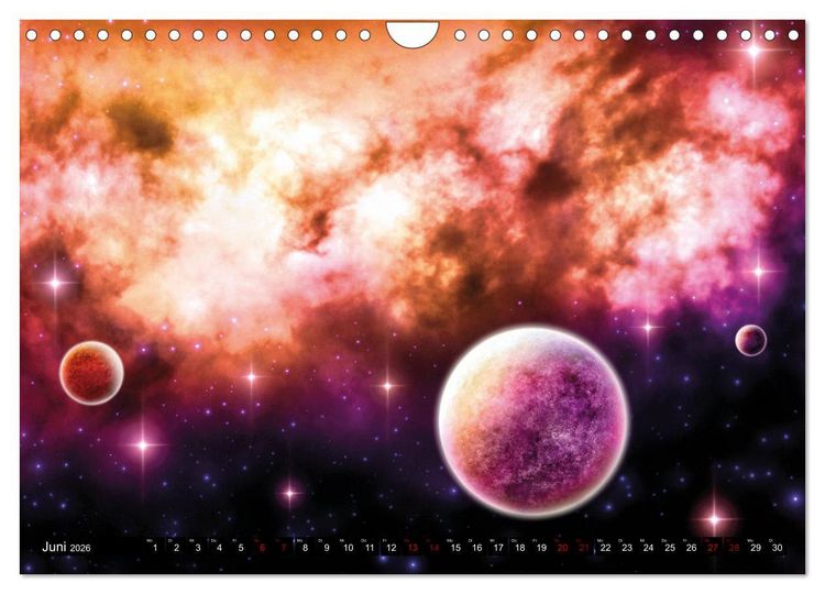 Produktbild: Sternenwelten (Wandkalender 2026 DIN A4 quer), CALVENDO Monatskalender