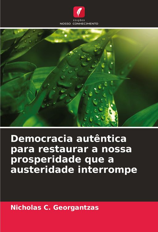 Produktbild: Democracia aut&ecirc;ntica para restaurar a nossa prosperidade que a austeridade interrompe