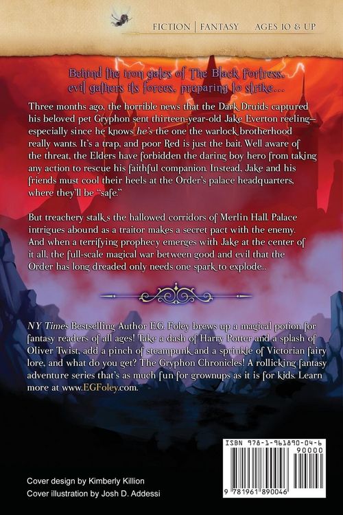 Produktbild: The Black Fortress (The Gryphon Chronicles, Book 6)