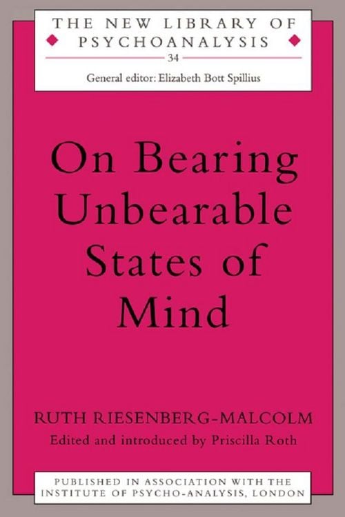 Produktbild: On Bearing Unbearable States of Mind