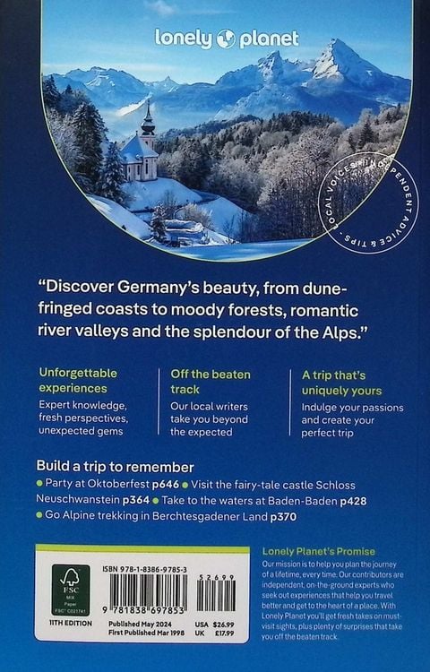 Produktbild: Lonely Planet Germany
