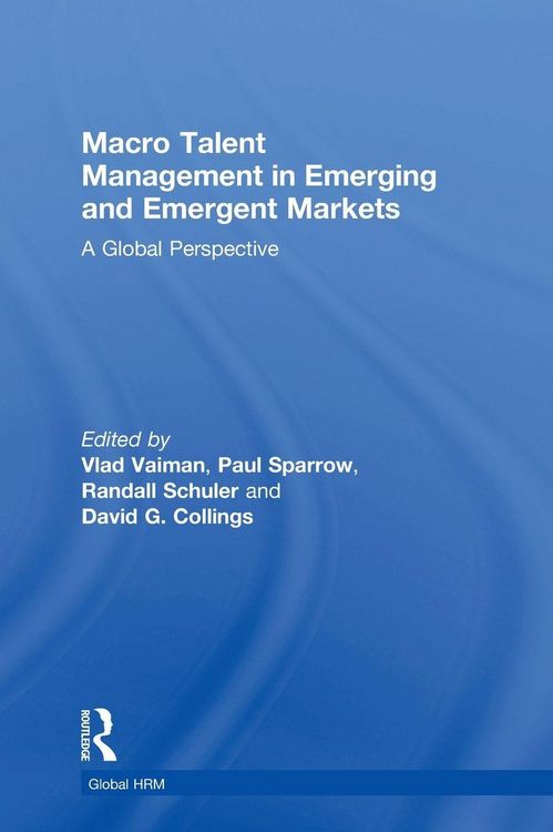 Produktbild: Macro Talent Management in Emerging and Emergent Markets