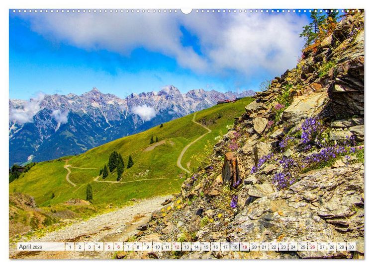 Produktbild: Maria Alm - Hinterthal - Hintermoos (hochwertiger Premium Wandkalender 2026 DIN A2 quer), Kunstdruck in Hochglanz