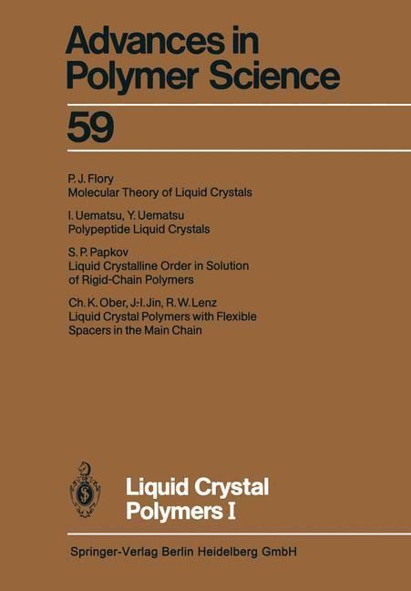 Produktbild: Liquid Crystal Polymers I