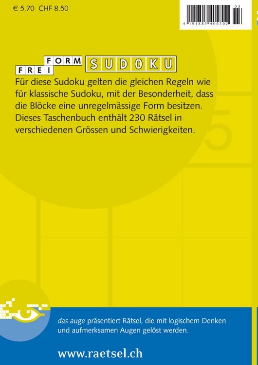 Produktbild: Freiform-Sudoku 03