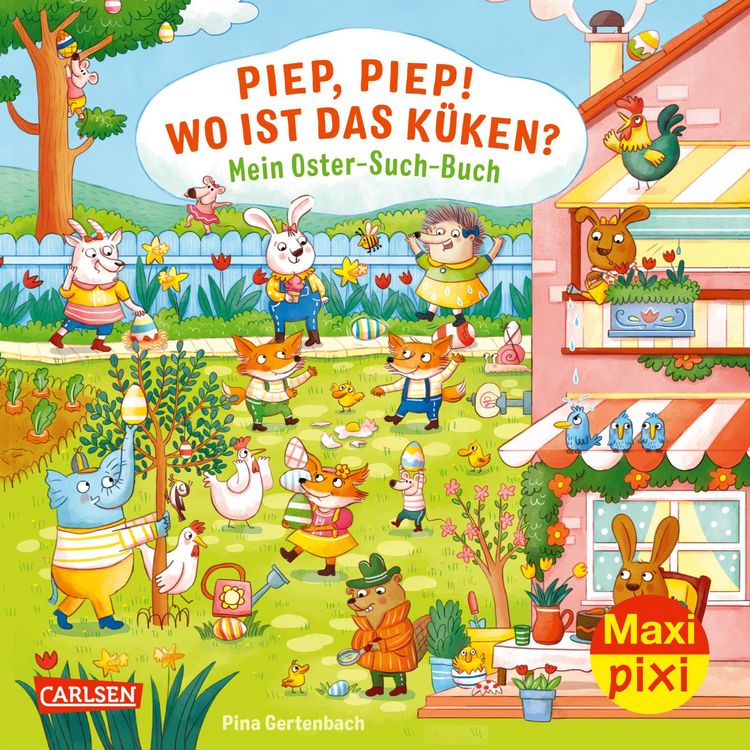 Produktbild: Maxi Pixi 413: Piep, Piep! Wo ist das K&uuml;ken?
