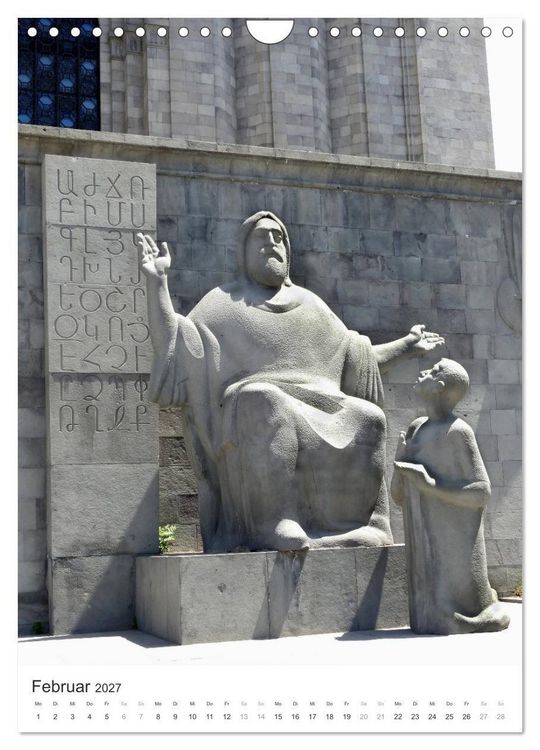 Produktbild: Armenien KULT.P - Kultur - Kl&ouml;ster - Landschaften - Seidenstra&szlig;e (Wandkalender 2027 DIN A4 hoch), CALVENDO Monatskalender