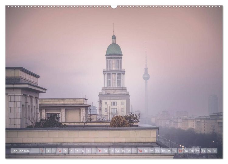 Produktbild: Berlin Citylights (Wandkalender 2026 DIN A2 quer), CALVENDO Monatskalender