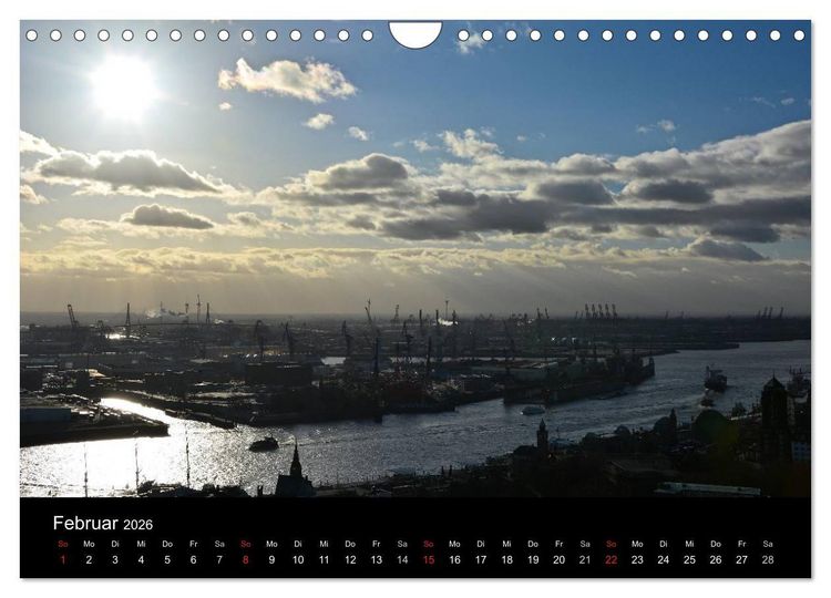 Produktbild: Mein Hamburg (Wandkalender 2026 DIN A4 quer), CALVENDO Monatskalender