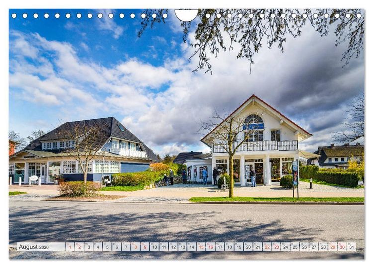 Produktbild: Ahrenshoop Impressionen (Wandkalender 2026 DIN A4 quer), CALVENDO Monatskalender