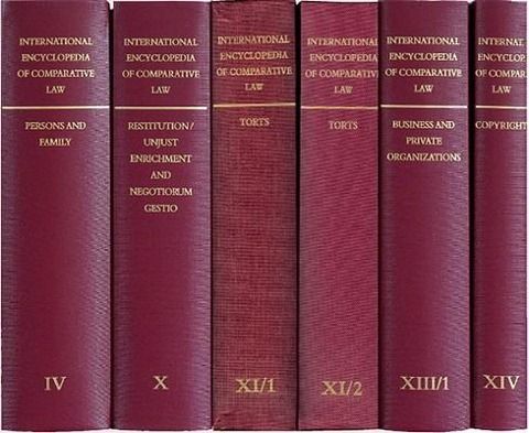 Produktbild: International Encyclopedia of Comparative Law, Volume X