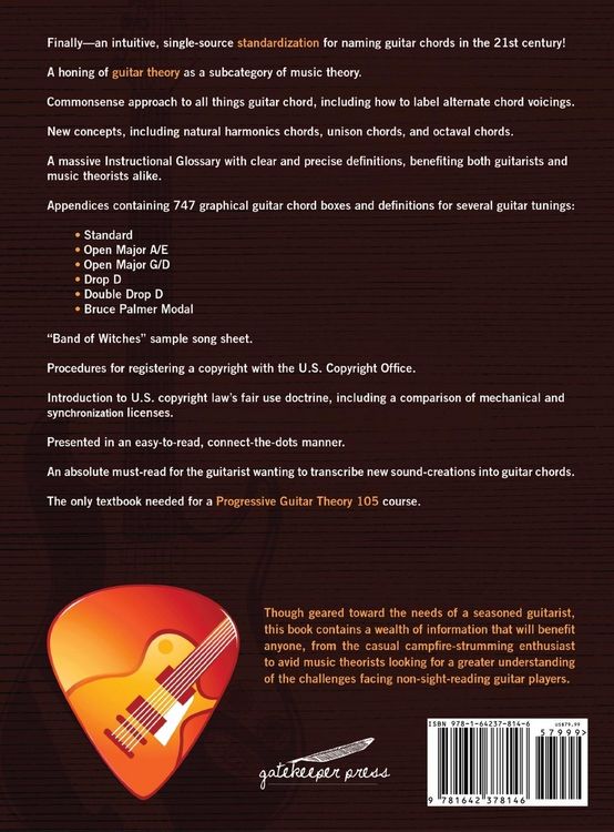 Produktbild: A Modern Approach to Naming Guitar Chords