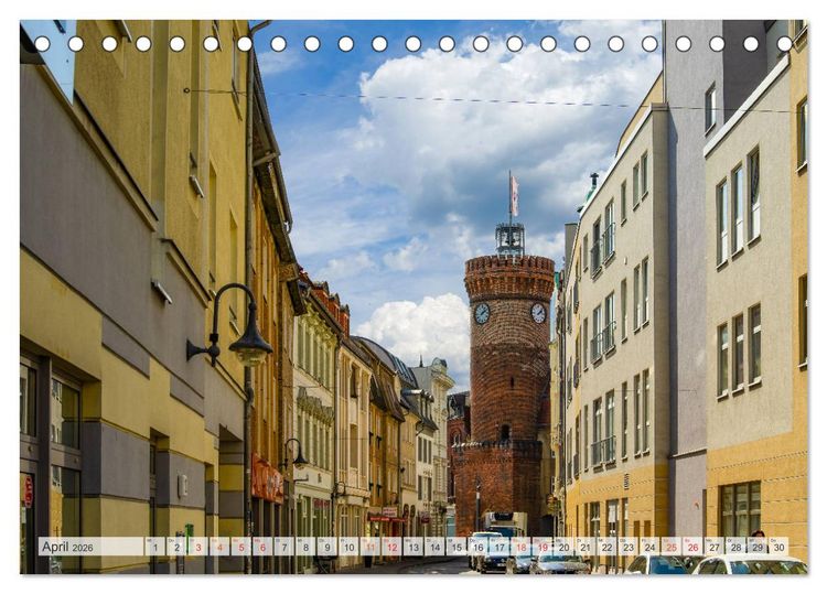 Produktbild: Cottbus Impressionen (Tischkalender 2026 DIN A5 quer), CALVENDO Monatskalender