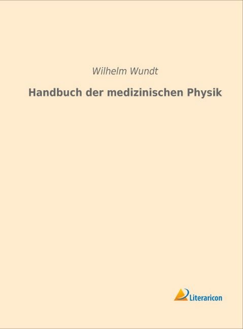 Produktbild: Wundt, W: Hdb der medizinischen Physik