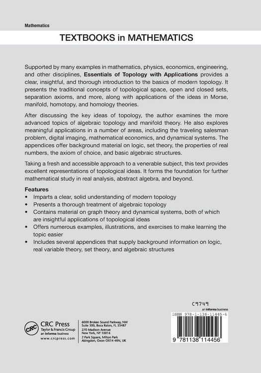 Produktbild: Essentials of Topology with Applications
