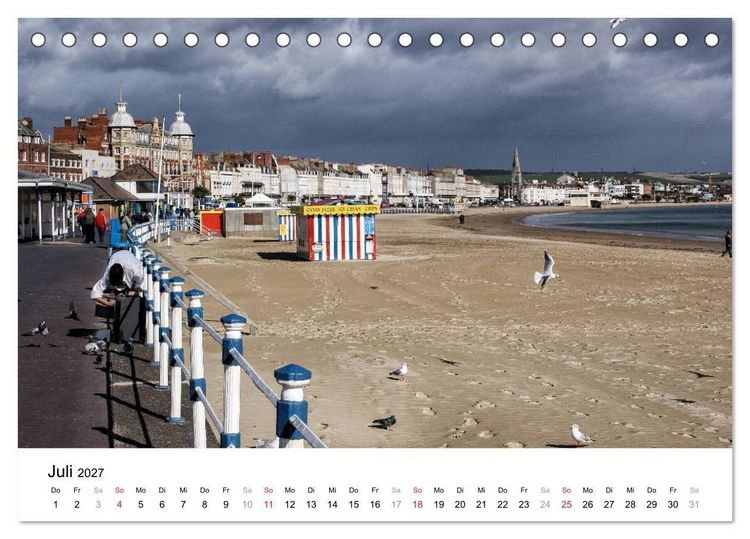 Produktbild: Englands wilder S&uuml;den (Tischkalender 2027 DIN A5 quer), CALVENDO Monatskalender