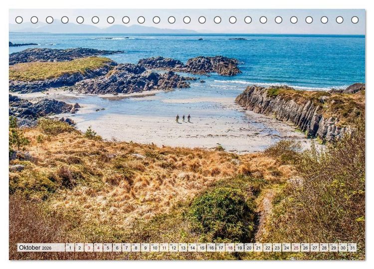 Produktbild: Kerry - Die gr&uuml;ne Perle Irlands (Tischkalender 2026 DIN A5 quer), CALVENDO Monatskalender