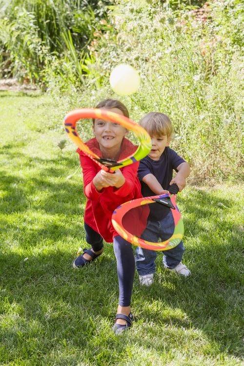 Produktbild: Outdoor active Jumbo-Schl&auml;ger Set mit B&auml;lle, L&auml;nge 67 cm