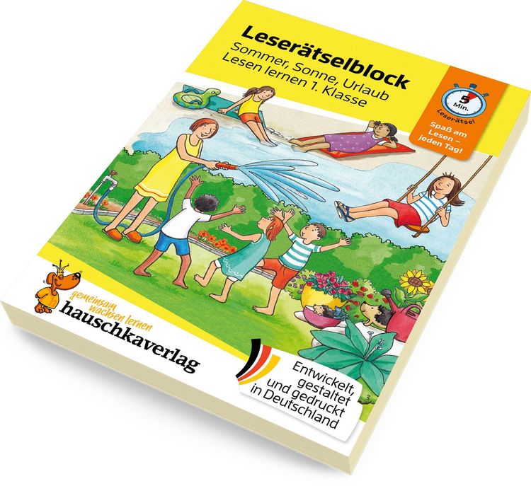 Produktbild: Lesen lernen 1. Klasse f&uuml;r Jungen und M&auml;dchen - Sommer, Ferien, Sonnenschein