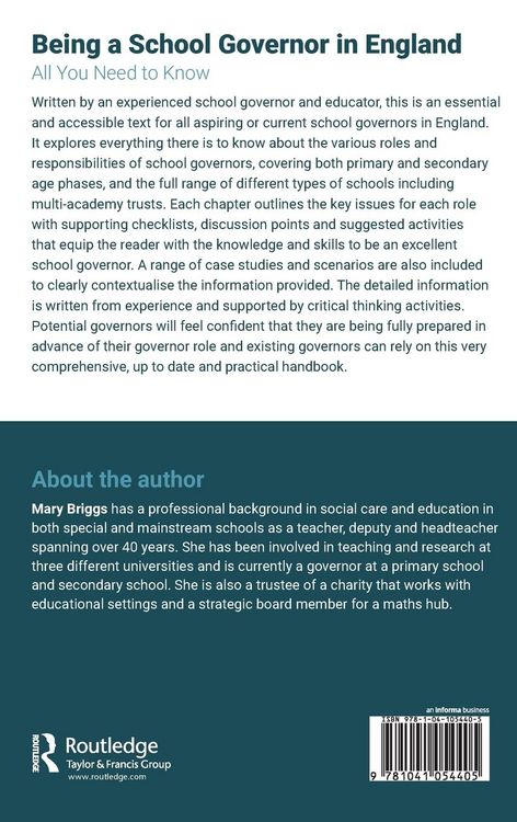 Produktbild: Being a School Governor in England