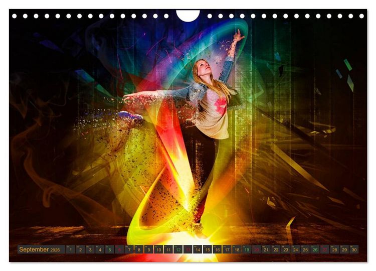 Produktbild: HipHopDance (Wandkalender 2026 DIN A4 quer), CALVENDO Monatskalender
