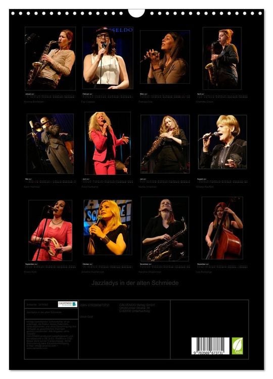 Produktbild: Jazzladys in der alten Schmiede (Wandkalender 2027 DIN A3 hoch), CALVENDO Monatskalender
