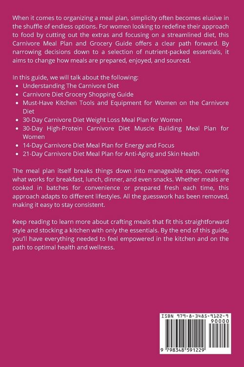 Produktbild: Carnivore Diet for Women