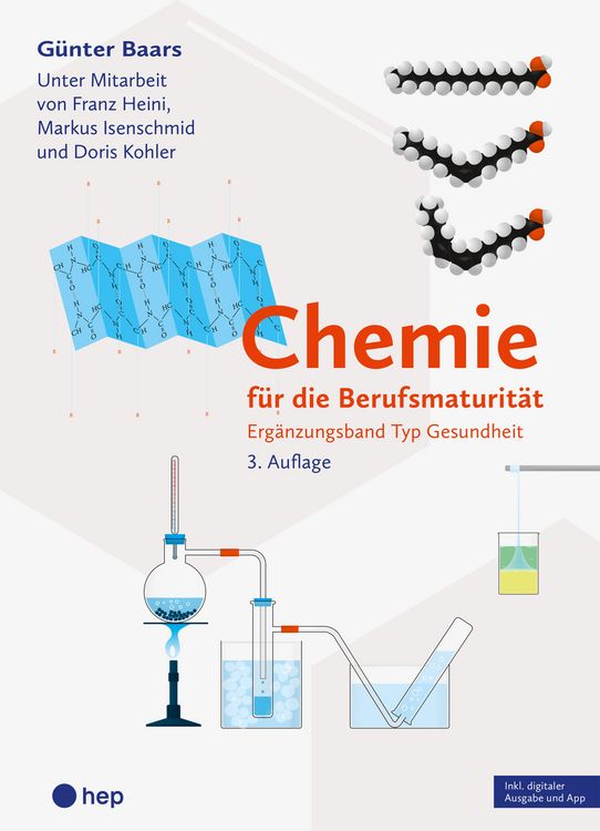 Produktbild: Chemie f&uuml;r die Berufsmaturit&auml;t | Erg&auml;nzungsband Typ Gesundheit (Print inkl. digitaler Ausgabe)