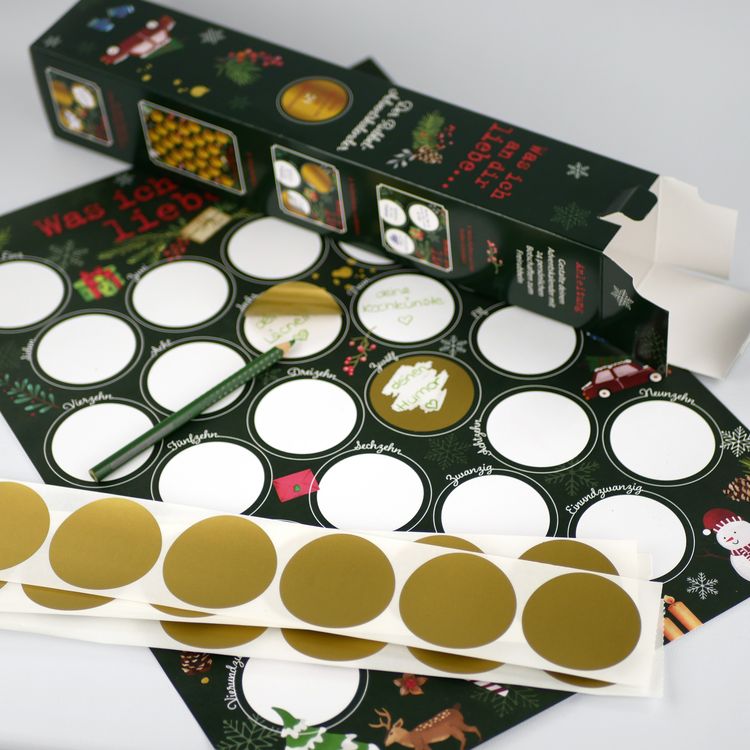Produktbild: Was ich an dir liebe &ndash; Der Rubbel-Adventskalender