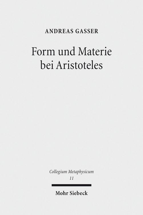 Produktbild: Form und Materie bei Aristoteles