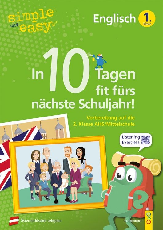 Produktbild: simple und easy In 10 Tagen fit f&uuml;rs n&auml;chste Schuljahr! Englisch 1