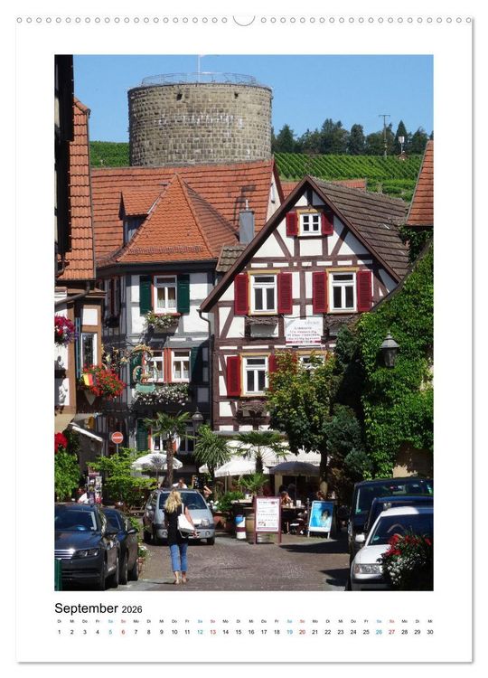 Produktbild: Rund um Ludwigsburg (Wandkalender 2026 DIN A2 hoch), CALVENDO Monatskalender
