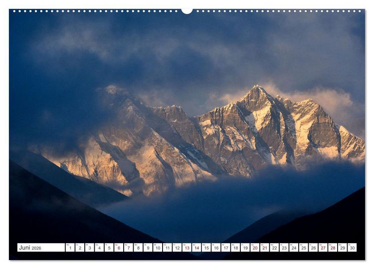 Produktbild: Im Reich des Sagarmatha (Wandkalender 2026 DIN A2 quer), CALVENDO Monatskalender