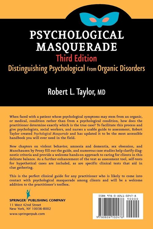 Produktbild: Psychological Masquerade, Second Edition