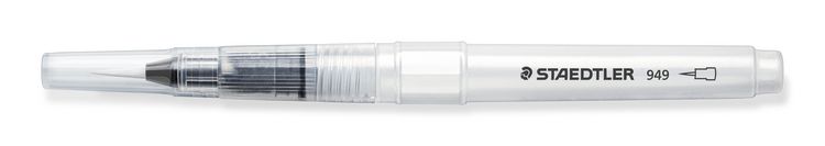 Produktbild: STAEDTLER Wasserpinsel rund fein, rund medium, rund gro&szlig;, Keilspitze, 4er Set