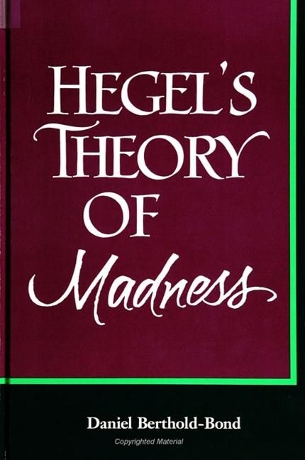 Produktbild: Hegel's Theory of Madness