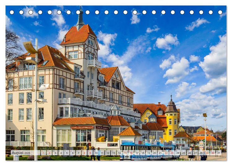 Produktbild: Mecklenburg Vorpommern Impressionen (Tischkalender 2026 DIN A5 quer), CALVENDO Monatskalender