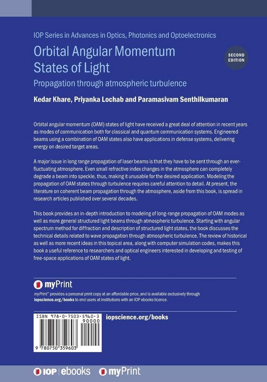Produktbild: Orbital Angular Momentum States of Light (Second Edition)