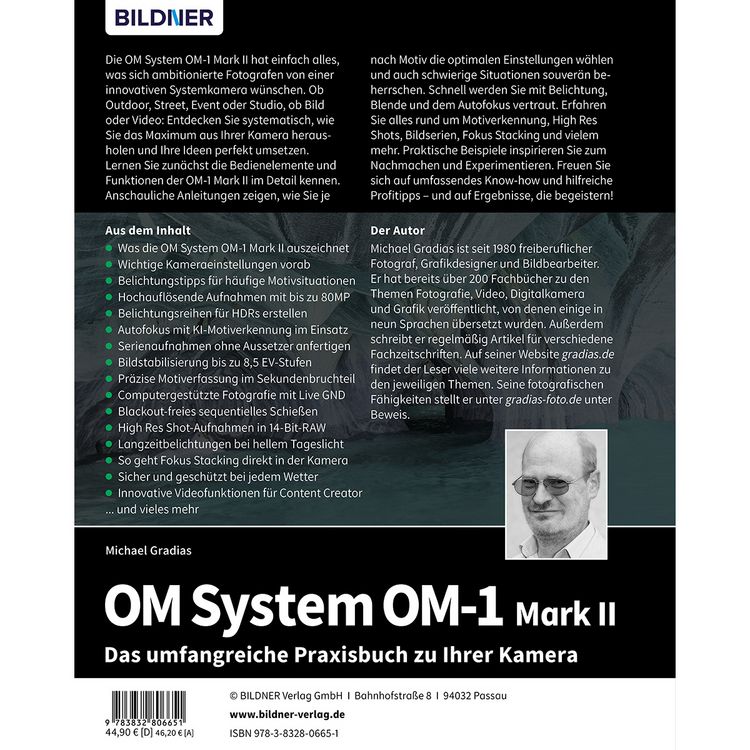 Produktbild: OM System OM-1 Mark II: Das umfangreiche Praxisbuch zu Ihrer Profi-Kamera