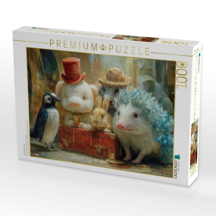 Produktbild: CALVENDO Puzzle Humorvolle Tiere | 1000 Teile Lege-Gr&ouml;&szlig;e 64x48cm Foto-Puzzle f&uuml;r gl&uuml;ckliche Stunden