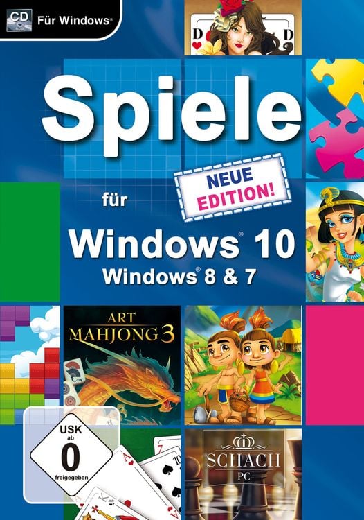 Produktbild: Spiele für Windows 10 - Neue Edition